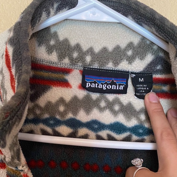 Patagonia Fleece Cardigan Vintage - Picture 2 of 3